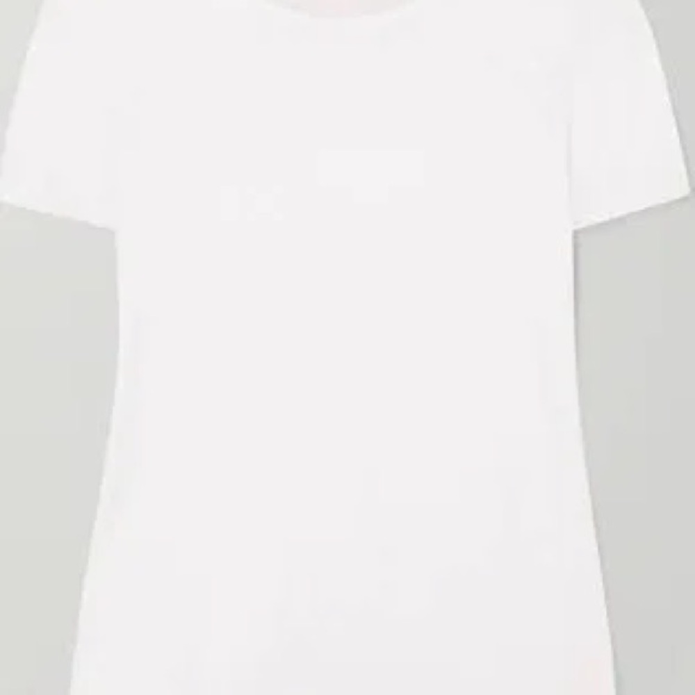 Skin tshirt large nwt net a porter white Pima cotton